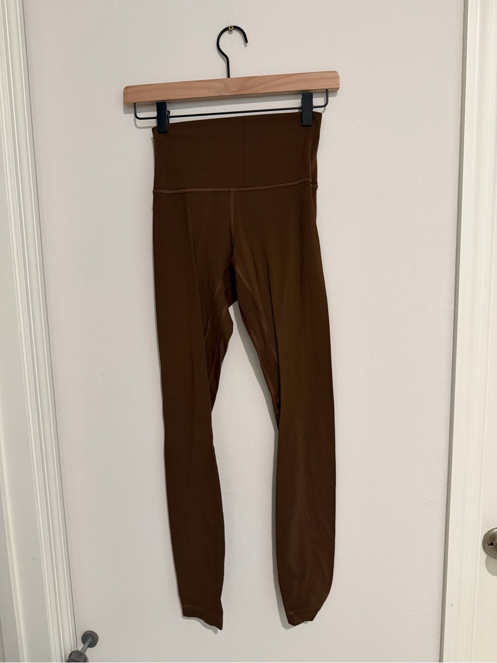 Lululemon High-Waist Brown Leggings